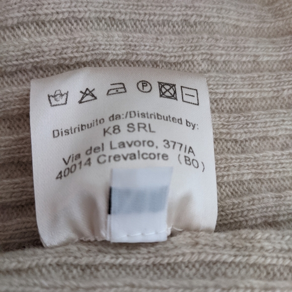 Erika Cavallini beige turtleneck sweater - Picture 5 of 8